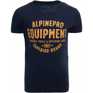 Dětské triko Alpine Pro Denno Dětská velikost: 92-98 / Barva: modrá