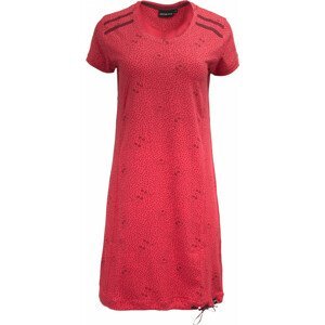 Šaty Alpine Pro Lexa Velikost: M / Barva: červená