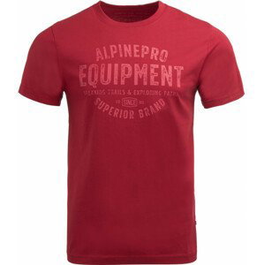 Pánské triko Alpine Pro Cauder Velikost: XXL / Barva: červená