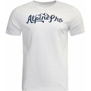 Pánské triko Alpine Pro Juhes Velikost: XXL / Barva: bílá