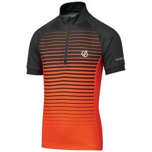 Dětský cyklistický dres Dare 2b Go Faster Jersey Dětská velikost: 128 / Barva: černá/oranžová