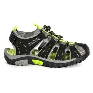 Dětské sandály Regatta Westshore Jnr Velikost bot (EU): 30 / Barva: černá/zelená