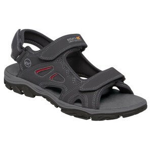 Pánské sandály Regatta Holcombe Vent Velikost bot (EU): 41 / Barva: šedá/červená