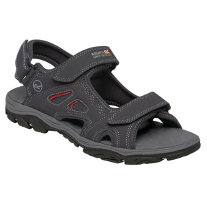 Pánské sandály Regatta Holcombe Vent Velikost bot (EU): 47 / Barva: šedá/červená