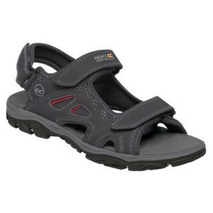 Pánské sandály Regatta Holcombe Vent Velikost bot (EU): 39 / Barva: šedá/červená