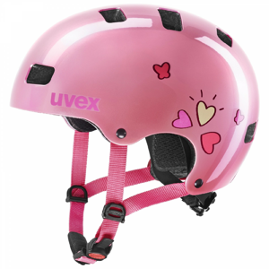 Dětská cyklistická helma Uvex Kid 3 Velikost helmy: 51-55 cm / Barva: růžová