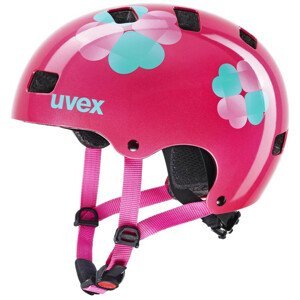 Dětská cyklistická helma Uvex Kid 3 Velikost helmy: 51-55 cm / Barva: růžová/černá