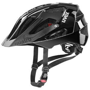 Cyklistická helma Uvex Quatro Velikost helmy: 56-60 cm / Barva: černá