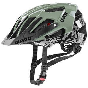 Cyklistická helma Uvex Quatro Velikost helmy: 56-60 cm / Barva: zelená