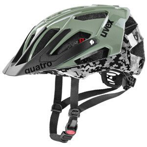 Cyklistická helma Uvex Quatro Velikost helmy: 52-57 cm / Barva: zelená