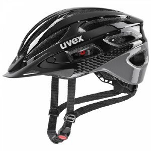 Cyklistická helma Uvex True Velikost helmy: 52-55 cm / Barva: fialovo-stříbrný