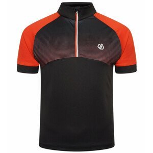 Pánský cyklistický dres Dare 2b StayTheCourse Jsy Velikost: XXL / Barva: černá/oranžová