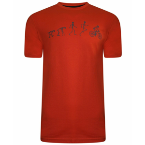 Pánské triko Dare 2b Integral Tee Velikost: M / Barva: červená