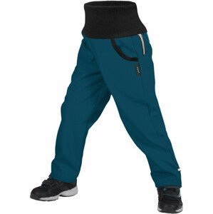 Dětské softshellové kalhoty Unuo fleece Street Dětská velikost: 140-146 / Barva: modrá