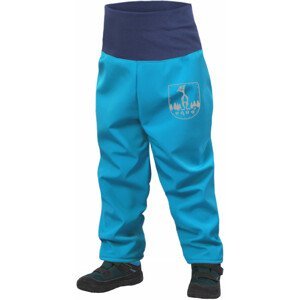 Batolecí softshellové kalhoty s fleecem Unuo Dětská velikost: 92-98 / Barva: modrá