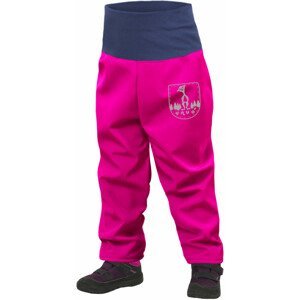 Batolecí kalhoty s fleecem Unuo Softshell Dětská velikost: 68-74 / Barva: růžová
