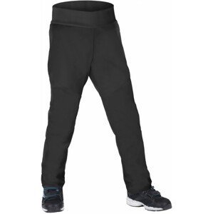 Dětské softshellové kalhoty Unuo Fleece pružné Dětská velikost: 122-128 / Barva: černá