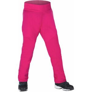 Dětské softshellové kalhoty Unuo Fleece pružné Dětská velikost: 122-128 / Barva: růžová