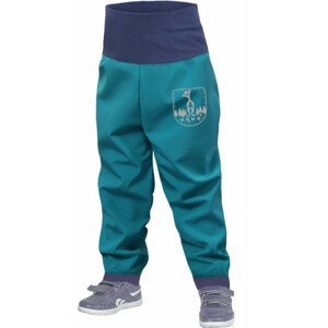 Batolecí kalhoty bez zateplení Unuo Softshell Dětská velikost: 86-92 SLIM / Barva: zelená