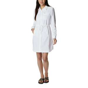 Šaty Columbia Siver Ridge Novelty Dress Velikost: L / Barva: bílá
