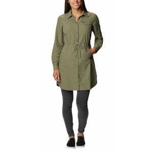 Šaty Columbia Siver Ridge Novelty Dress Velikost: L / Barva: zelená