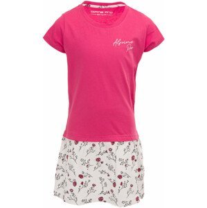 Dětské šaty Alpine Pro Ardio Dětská velikost: 92-98 / Barva: růžová