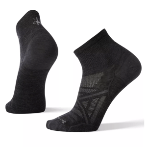 Pánské ponožky Smartwool Ultra Light Mini Barva: černá/šedá