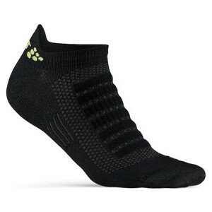 Ponožky Craft Adv Dry Shaftless Velikost ponožek: 37-39 / Barva: černá