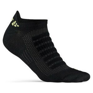 Ponožky Craft Adv Dry Shaftless Velikost ponožek: 40-42 / Barva: černá