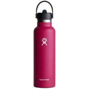 Termoska Hydro Flask Standard Flex Straw Cap 21 OZ Barva: růžová