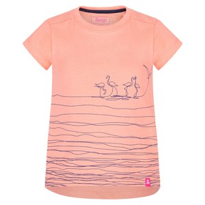 Dětské triko Loap Batya Velikost: 152 / Barva: oranžová