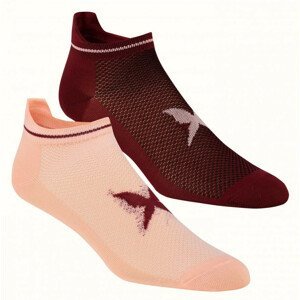 Dámské ponožky Kari Traa Nora Sock 2Pk Velikost: 39-41 / Barva: růžová/vínová