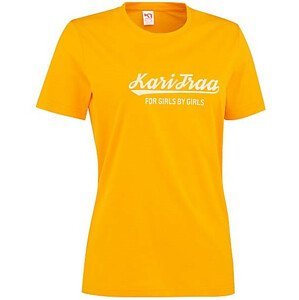 Dámské triko Kari Traa Mølster Tee Velikost: S / Barva: žlutá