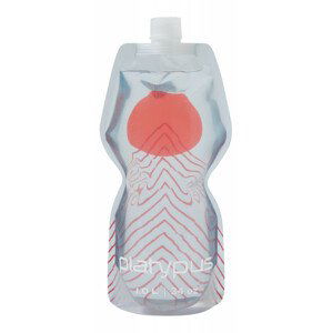 Láhev Platypus Softbottle 1L Closure cap Barva: červená