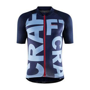 Pánský cyklistický dres Craft Adv Endur Graphic Velikost: XXL / Barva: tmavě modrá