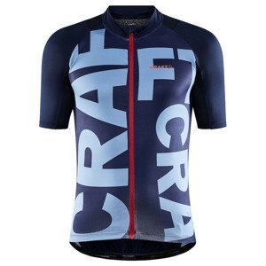Pánský cyklistický dres Craft Adv Endur Graphic Velikost: M / Barva: modrá/růžová