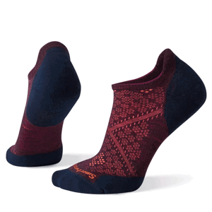 Dámské ponožky Smartwool Phd Run Light Elite Micro Velikost ponožek: 34-37 / Barva: modrá/fialová