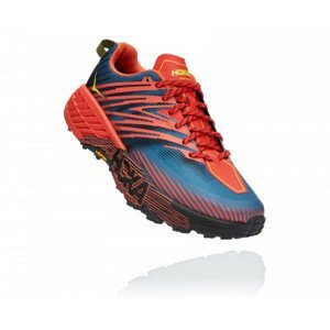 Pánské běžecké boty Hoka One One Speedgoat 4 Wide Velikost bot (EU): 44 / Barva: modrá/oranžová