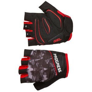 Cyklistické rukavice Progress R RIPPER MITTS 37CB Velikost: M / Barva: černá/červená