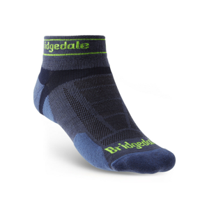 Ponožky Bridgedale Trail Run UL T2 MS Low Velikost ponožek: 40-43 / Barva: modrá