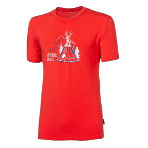Pánské triko Progress OS PIONEER "TEEPEE"24FN Velikost: XL / Barva: červená