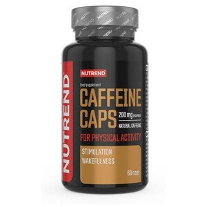 Kofeinové kapsle Nutrend Caffeine Caps 60 ks Příchuť: bez příchuti