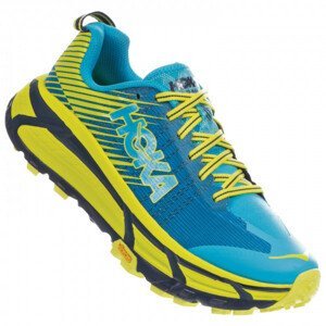 Dámské běžecké boty Hoka One One Evo Mafate 2 Velikost bot (EU): 38 / Barva: modrá/žlutá