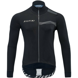 Pánská cyklistická bunda Silvini Ghisallo Velikost: XXL / Barva: černá/bílá