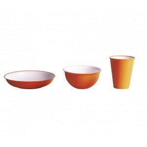 Sada nádobí Omada Sanaliving Set 3pcs Barva: oranžová