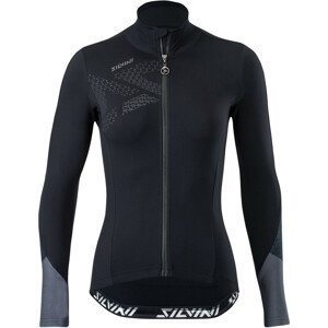 Dámský cyklistický dres Silvini Calvana Velikost: XL / Barva: černá/šedá