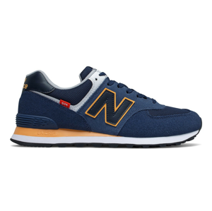 Pánské boty New Balance ML574S Velikost bot (EU): 42 / Barva: modrá