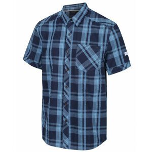 Pánská košile Regatta Deakin III Velikost: XXL / Barva: modrá