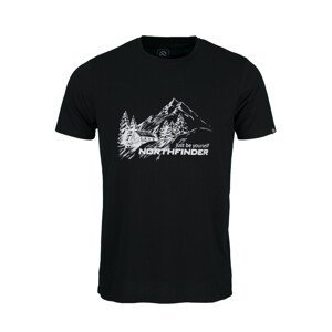Pánské triko Northfinder Shane Velikost: M / Barva: černá