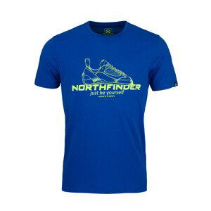 Pánské triko Northfinder Allan Velikost: XL / Barva: modrá